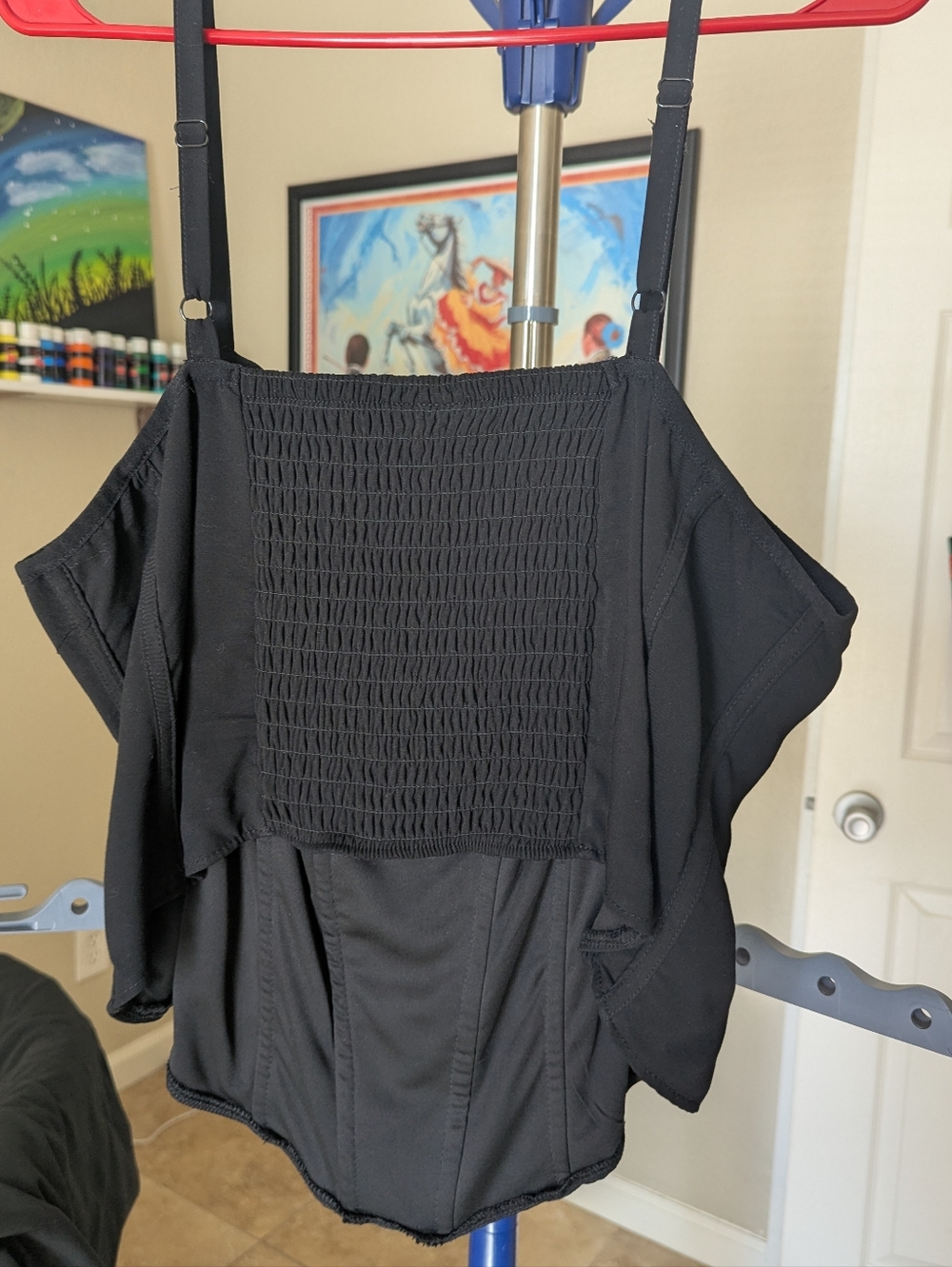 Torrid Black Corset Crop Top 2X - Picture 3 of 8
